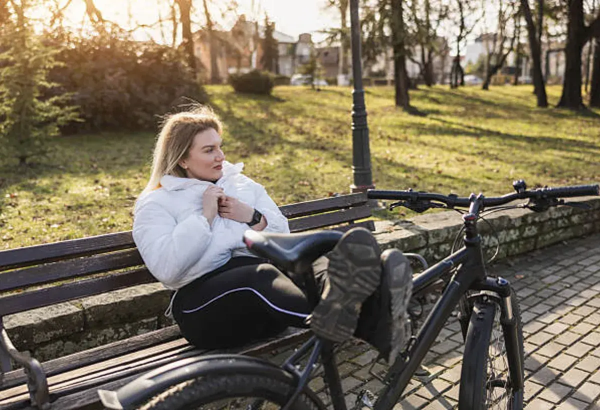 Person embracing presence in a moment of solitude, away from digital distractions