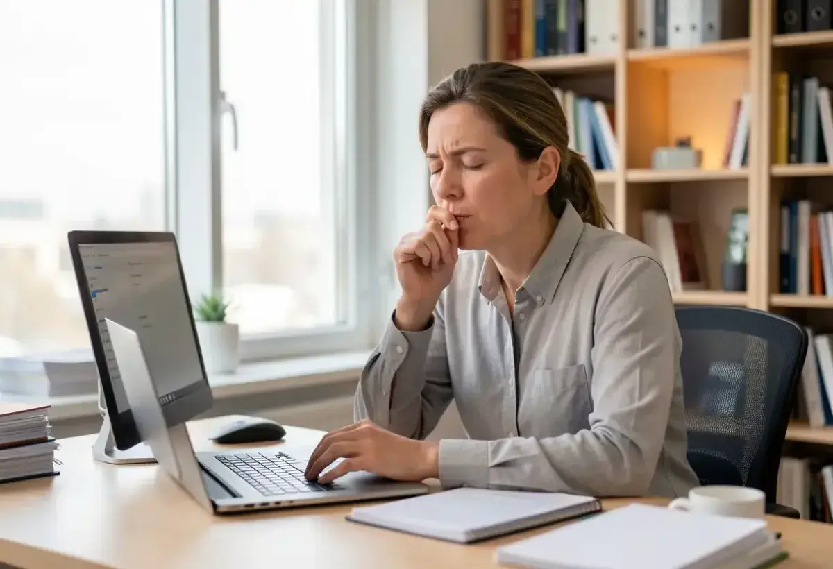 Using self talk to anchor focus during high stress