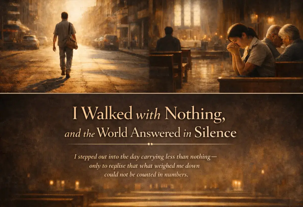 the world answers me