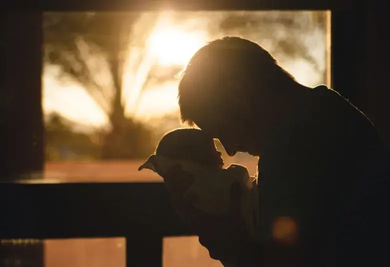 father and child