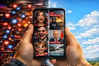 AI generated videos confusing social media users as real and fake content blends across X dot com Facebook and Instagram