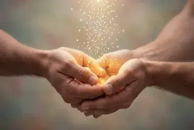 Cupped Hands Receiving Light: Divine Partnership and the Gift of Being Heard