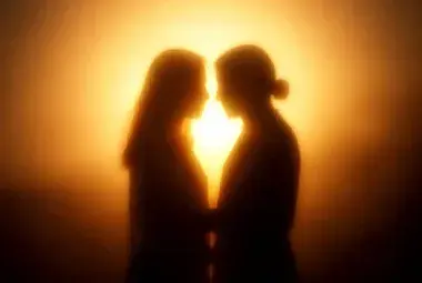 Two Silhouettes in Golden Light: The Intimacy of Meeting God Face to Face